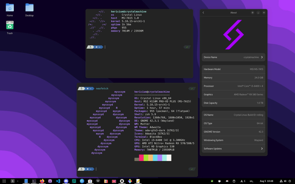 10 Best Arch Linux Based User Friendly Distributions in 2026 screenshot 10