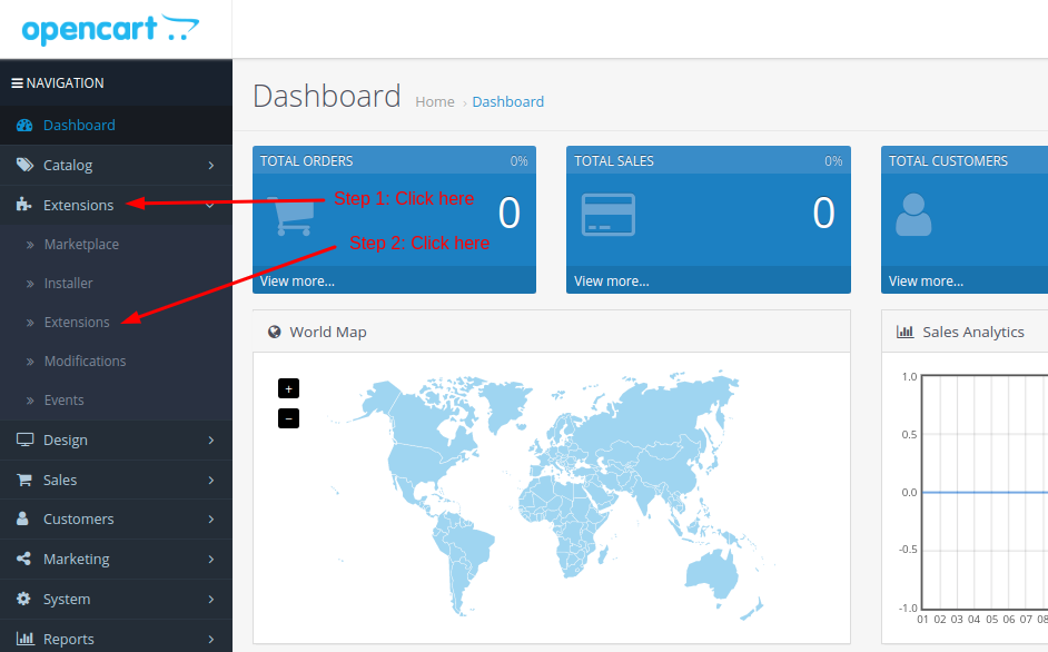 Set up weight based shipping in OpenCart