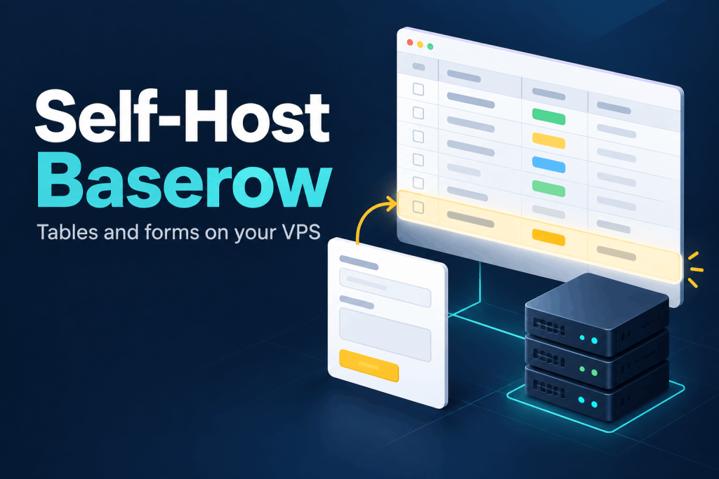How to Self-Host Baserow with Docker