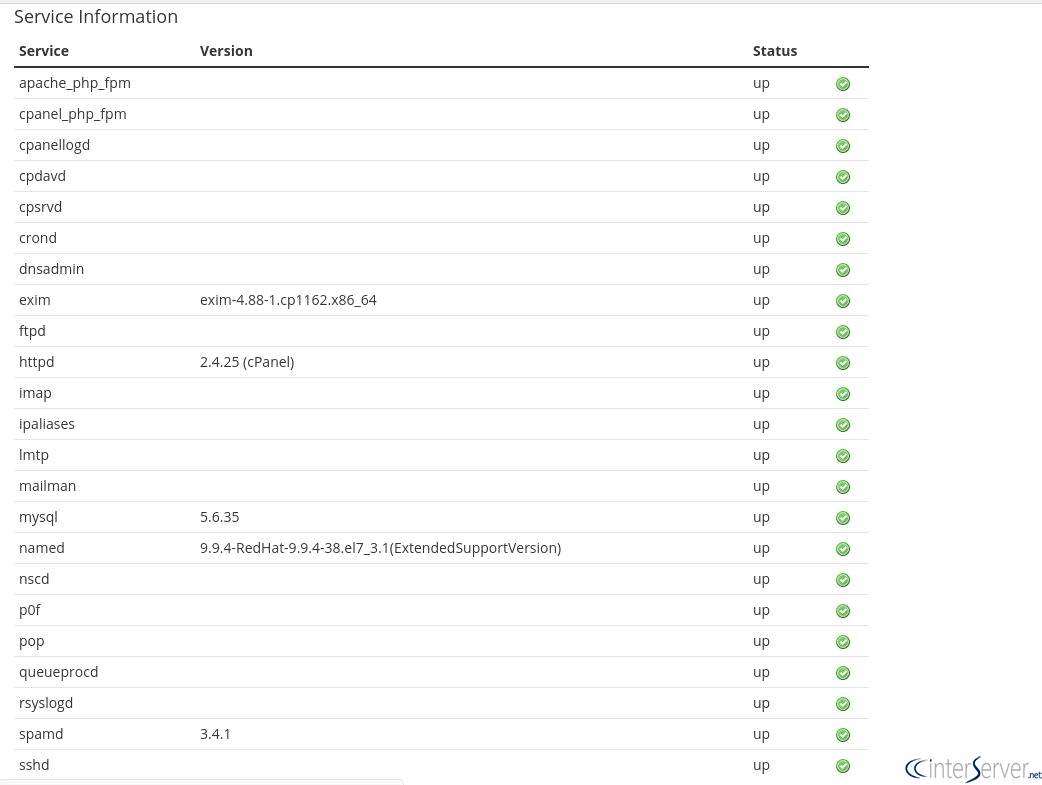 How to View Service Status from WHM?