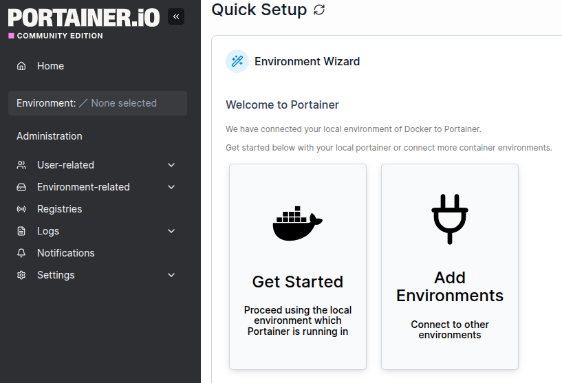 How to Install Portainer CE with Docker on Linux screenshot 2