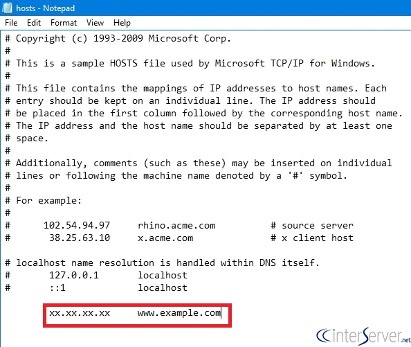 Modify Hosts File on Windows