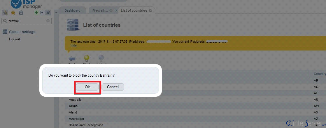 Block Traffic in ISP