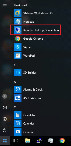 How to remote desktop to windows