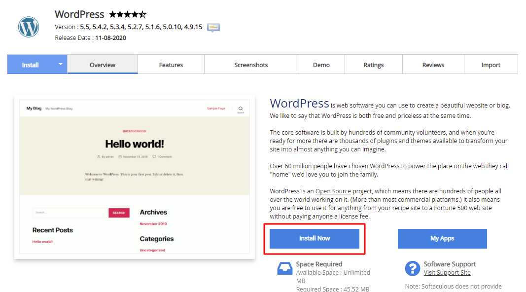 WordPress multisite1+InterServer