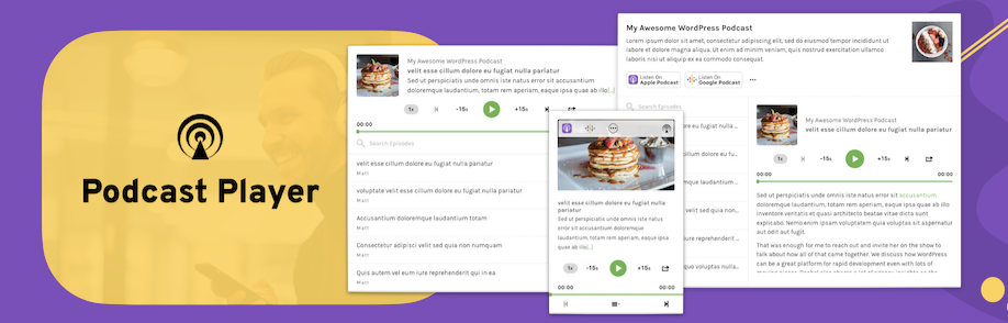 Poscast Player for WordPress