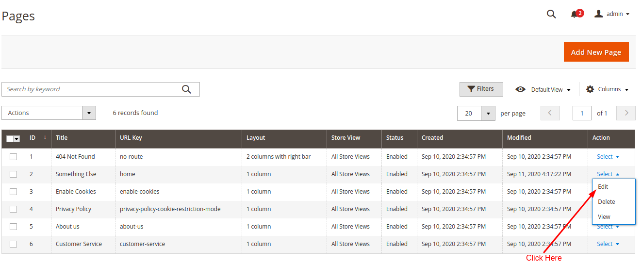 Change store title in MagentoChange store title in Magento