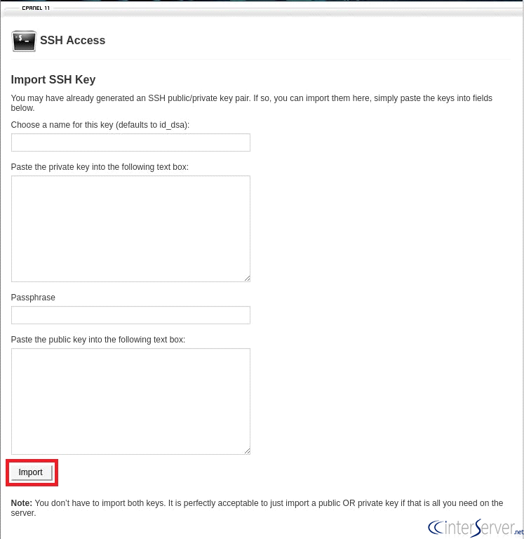 Manage SSH