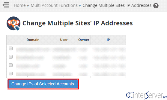 Multiaccount functions