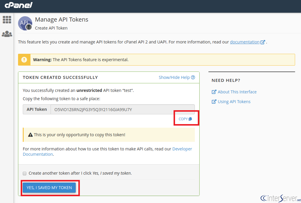 API Tokens