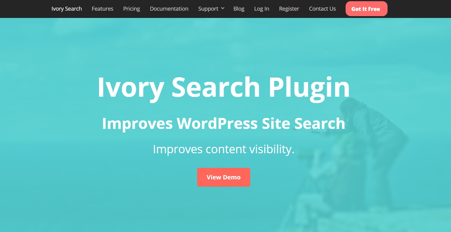 Ivory search plugin for WordPress
