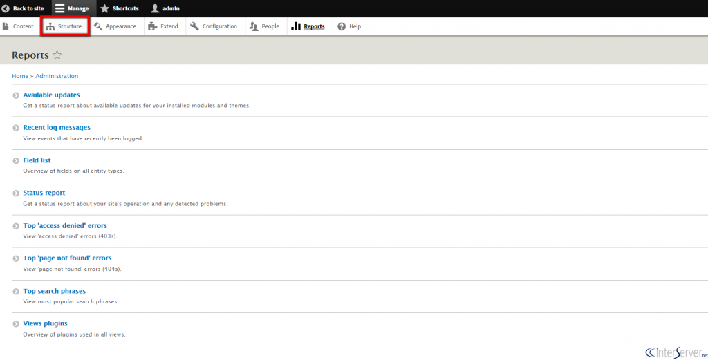 Add contact form to the menu in Drupal