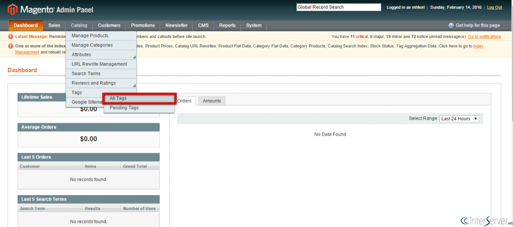 Manage product tags in Magento