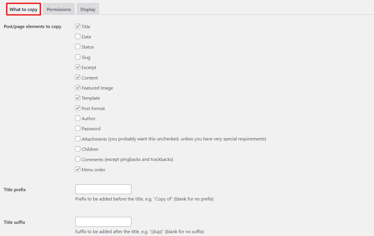 Yoast Duplicate Posts