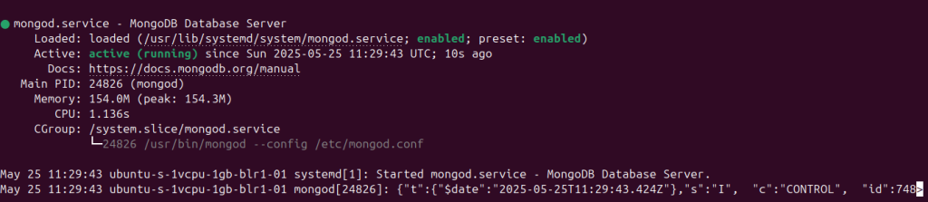 How to Install MongoDB on Ubuntu 24.04 screenshot 1