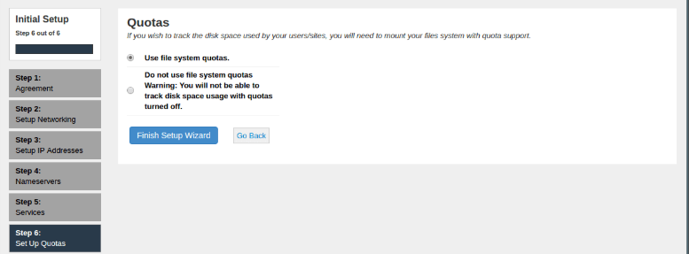 Install cPanel