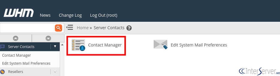 disable exim notification