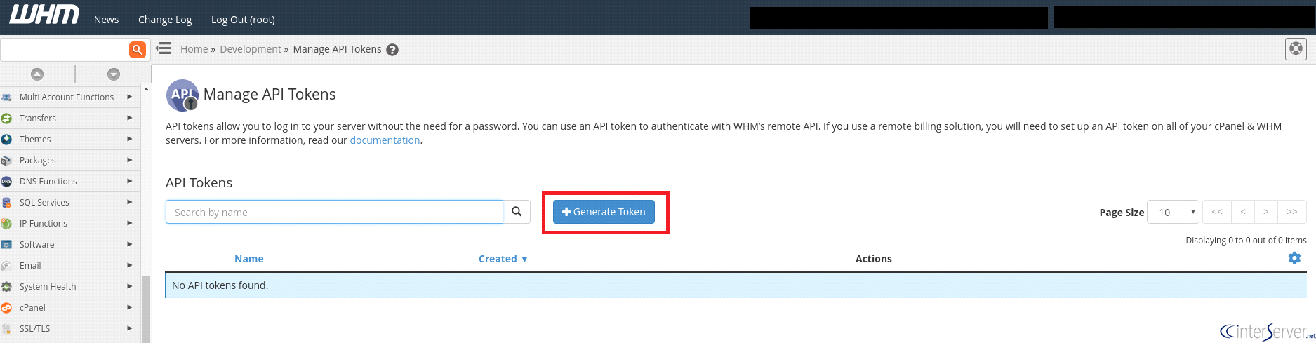 Revoke API Token