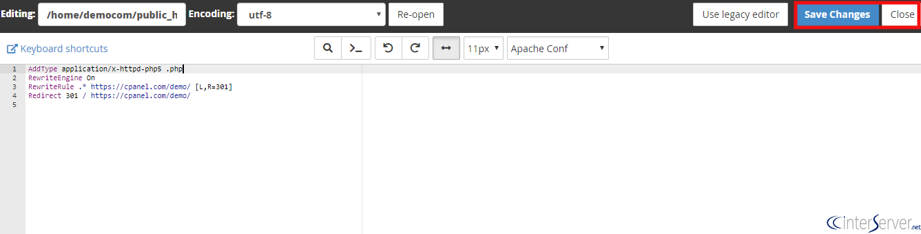 use php5 instead of php4