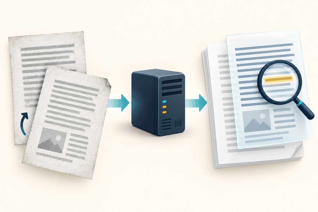 How to Make Scanned PDFs Searchable with OCRmyPDF