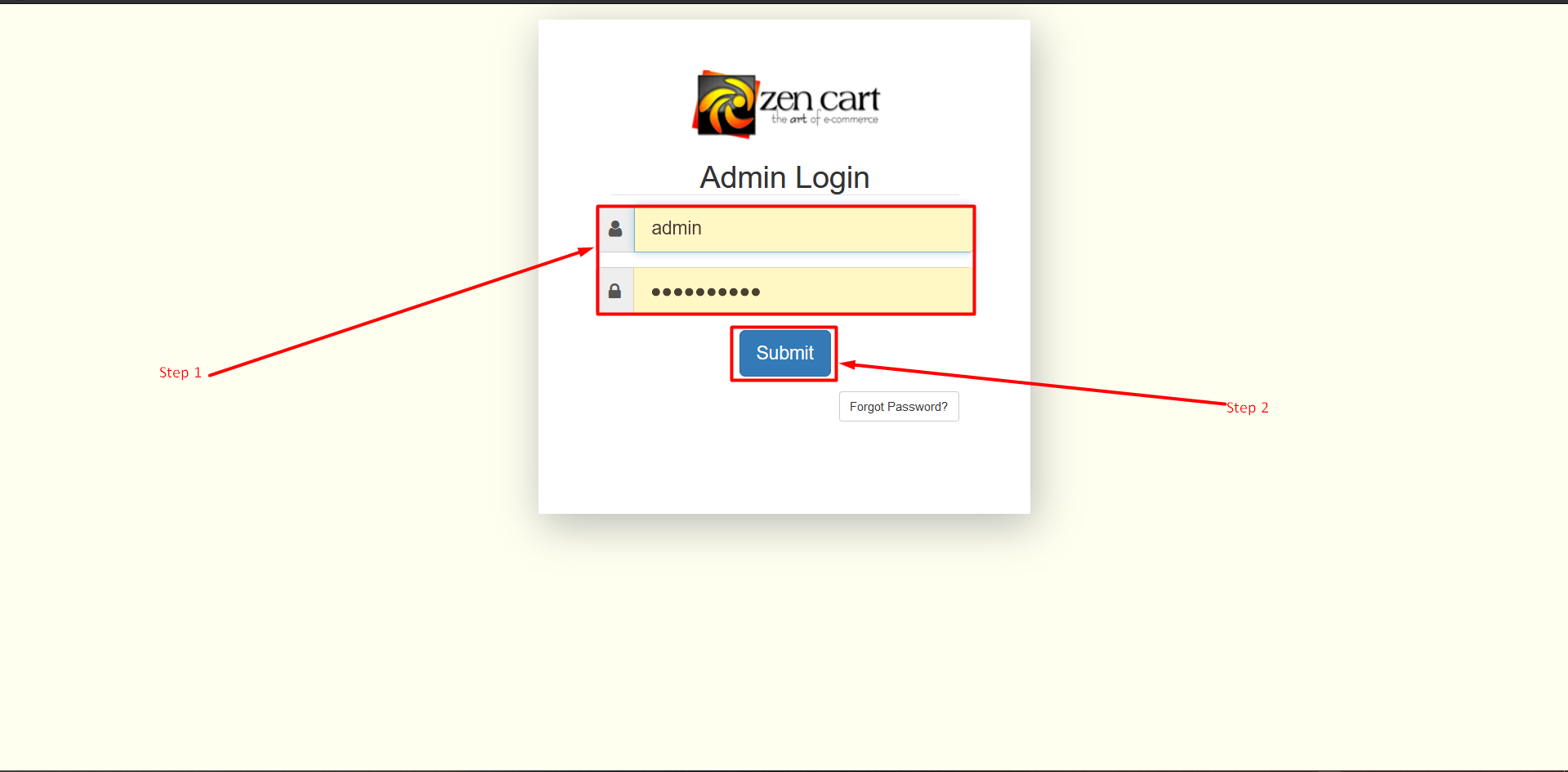 How to add category in ZenCart - Step 1 and 2
