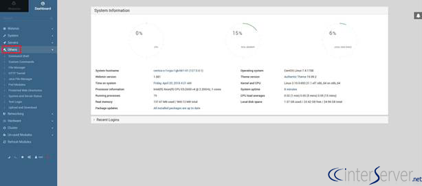 Upload module