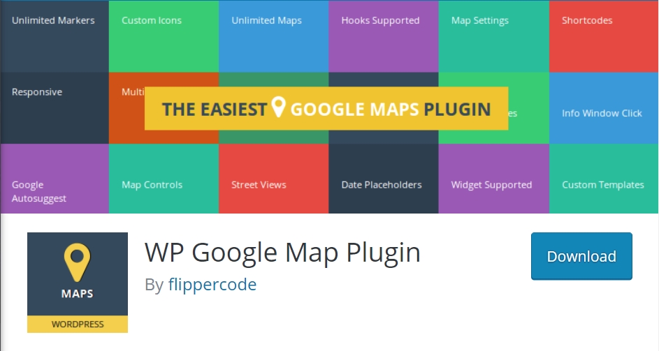 WP Google Maps plugin for WordPress