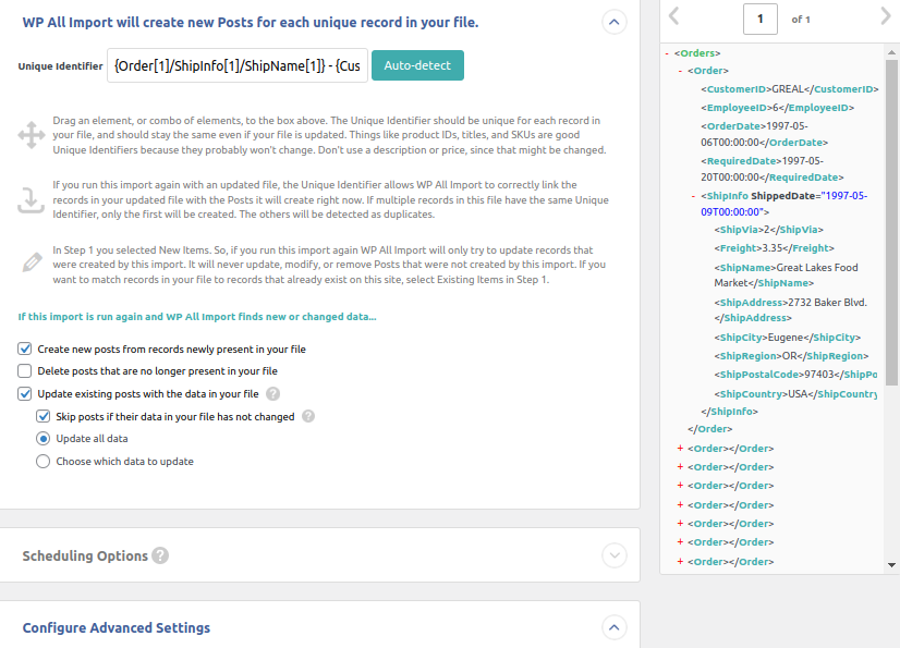 How to Import and Process Any CSV or Excel File in WordPress screenshot 6