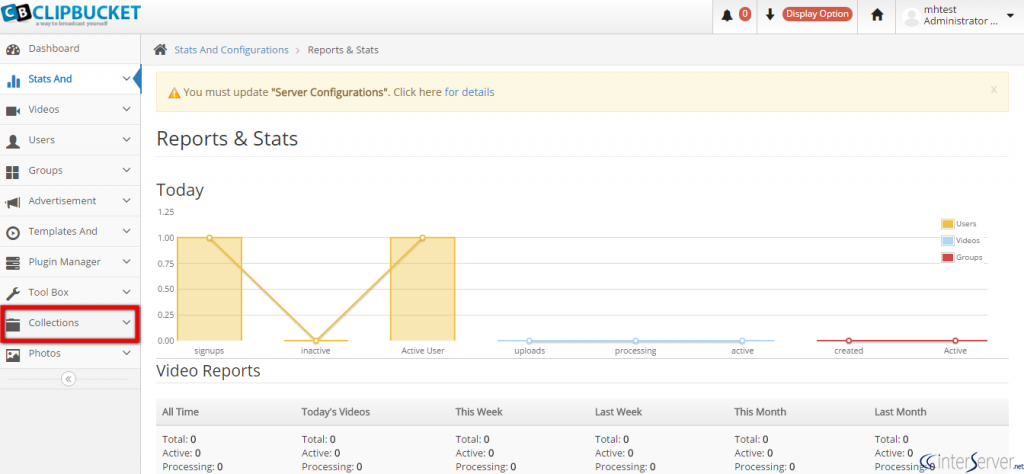 Manage Categories