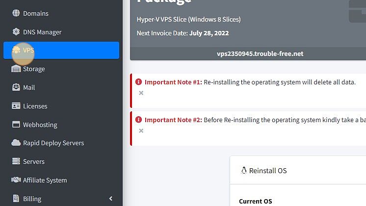 Interserver Workflow - Step 2