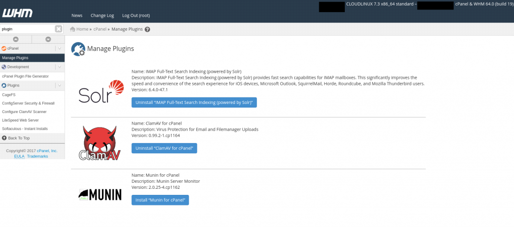 Apache Solr setup in cPanel