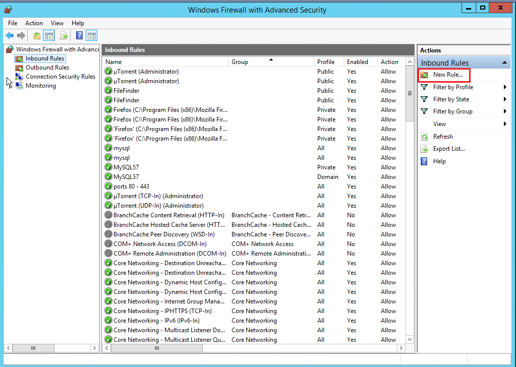 How To Add IP Address In Windows Firewall 4