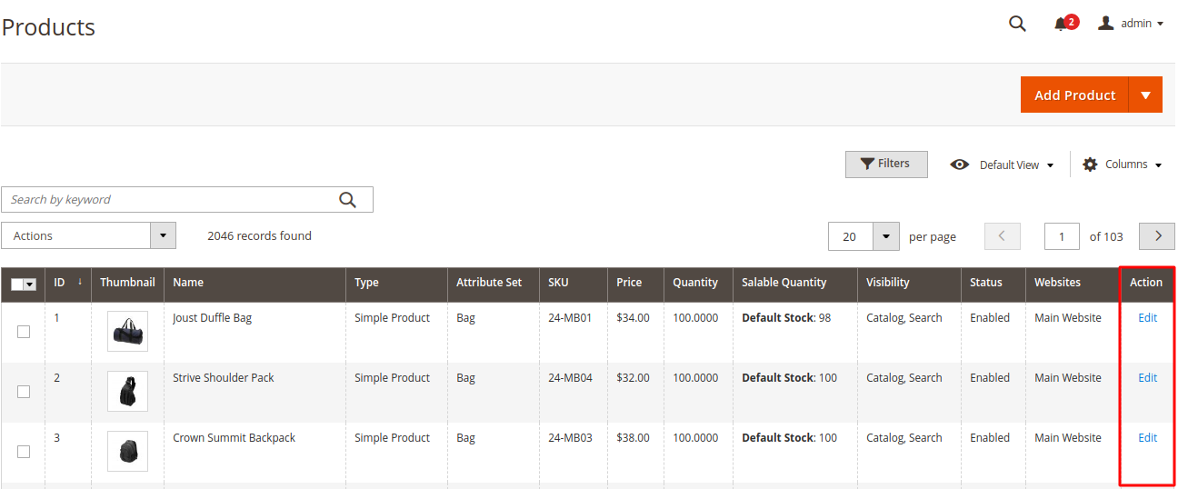 Manage gift messages in Magento