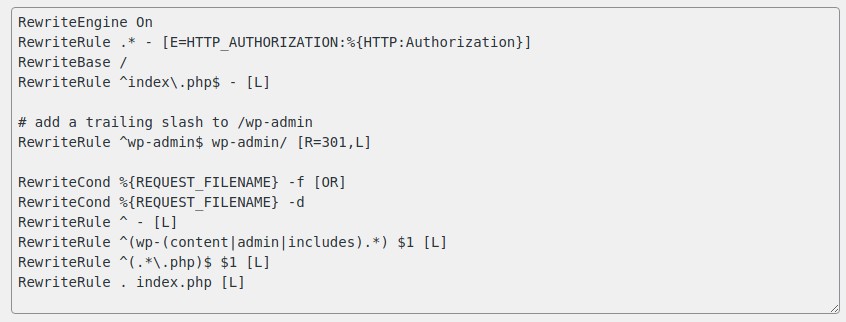Edit .htaccess to support WordPress Multisite Network