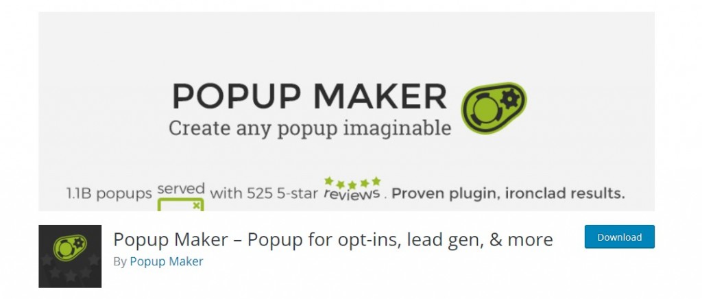 2.Popup Maker Plugin
