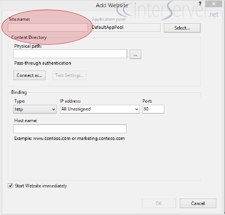 create websites