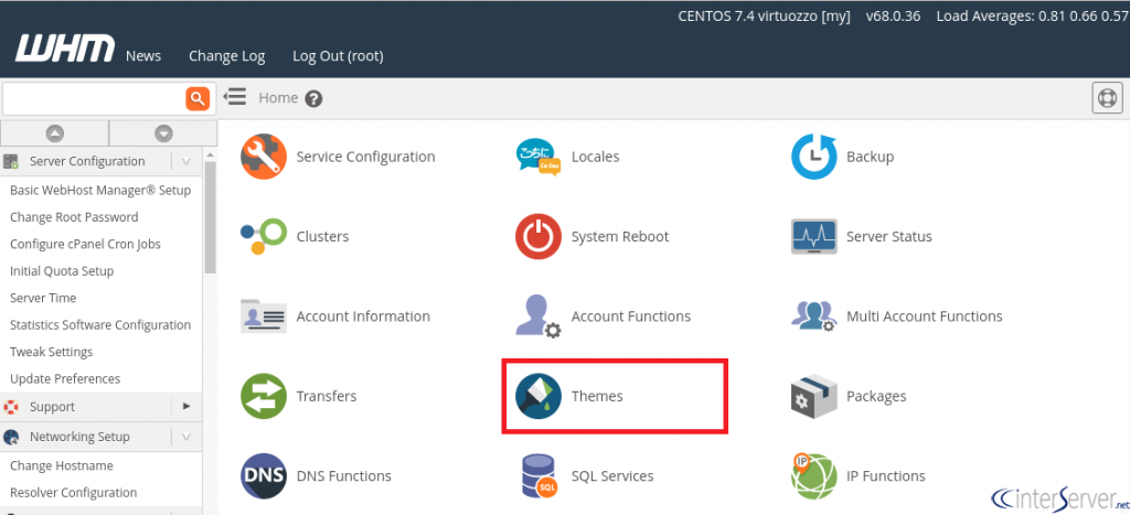 Managing Themes