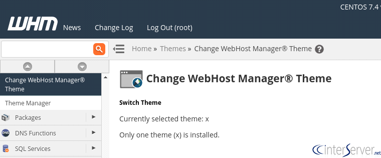 Managing Themes