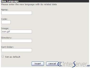 Manage Languages