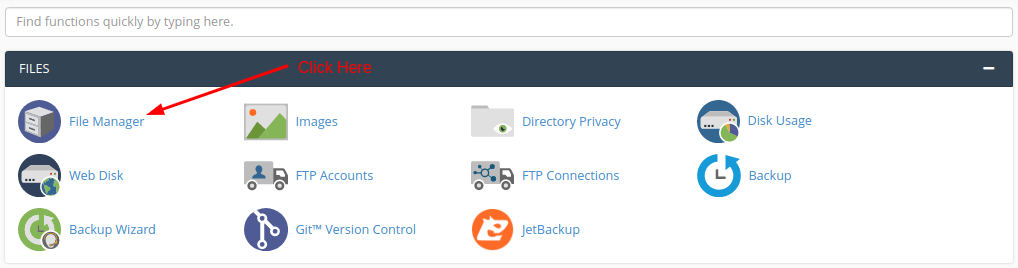 Enable or disable automatic backups from wp-config.php - Step 1