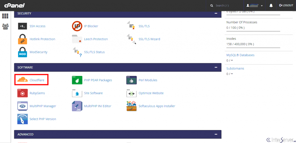 Enable Cloudflare