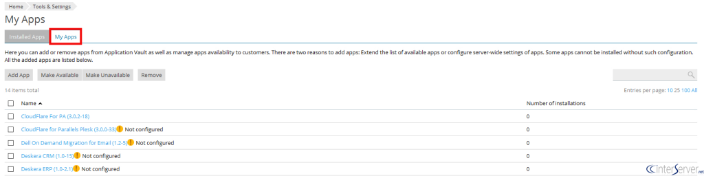 installed-apps