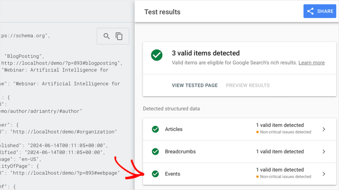 Add Event Schema to WordPress with All In One SEO Plugin screenshot 13