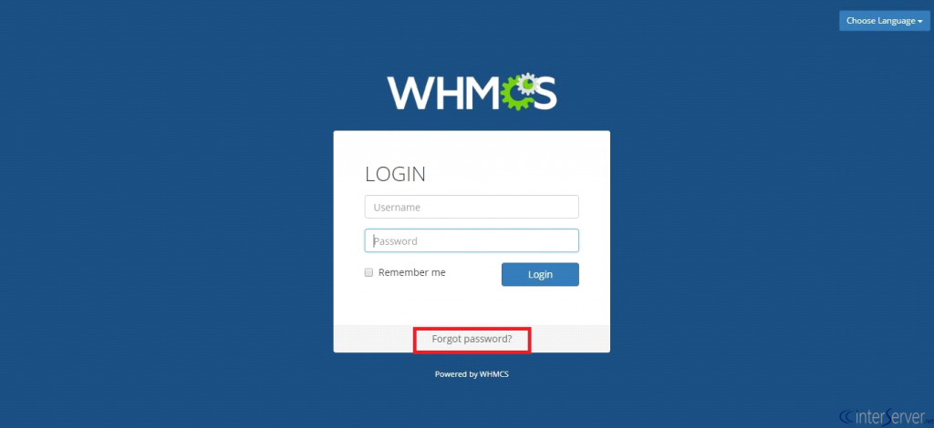 Reset WHMCS Admin Password