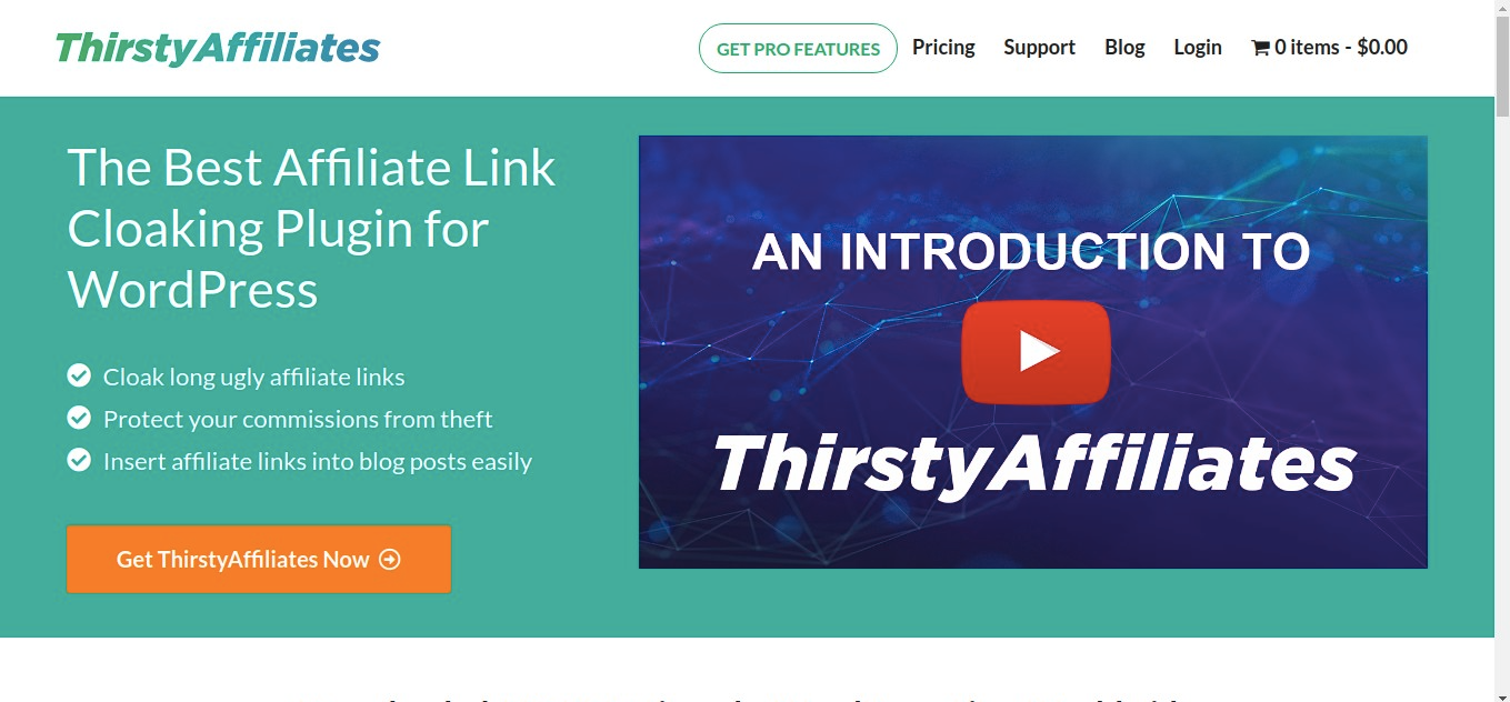 ThirstyAffiliate Affiliate Marketing plugin for WordPress