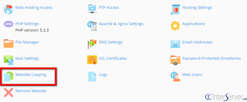 copy website