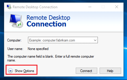 How to remote desktop to windows