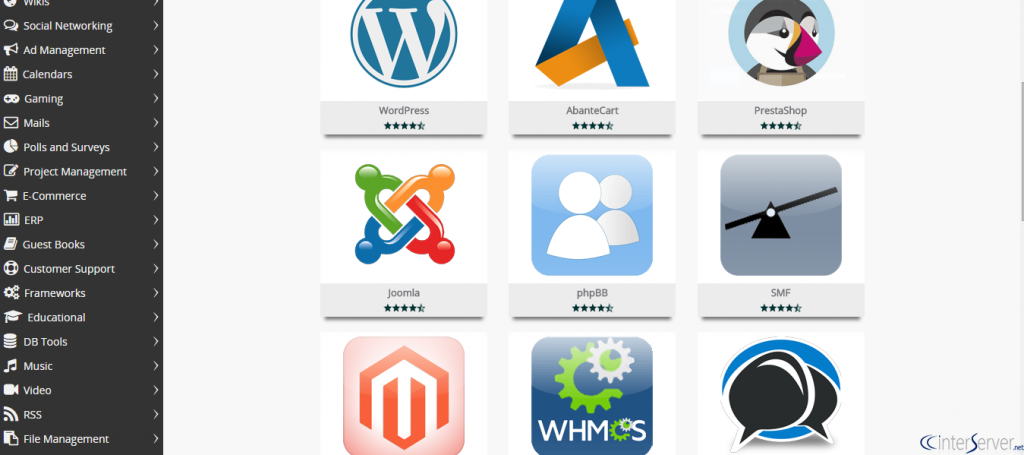 Install Joomla from Softaculous